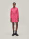 Платье-жакет розовое | 6657925