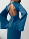 Розкішна синя сукня "Афродіта" з вирізом на спинці  | 6657992 | фото 3
