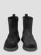 Замшевые черные ботинки с шерстяной подкладкой | 6658525 | фото 6