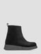 Замшевые черные ботинки с шерстяной подкладкой | 6658525 | фото 7