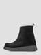 Замшевые черные ботинки с шерстяной подкладкой | 6658525 | фото 3