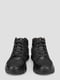 Кожаные черные кроссовки на шерстяной подкладке | 6658533 | фото 6