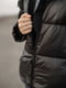 Коротка чорна зимова куртка | 6659648 | фото 9