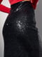 Юбка черная с пайетками | 6664014 | фото 4
