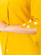 Сукня-футляр жовта з принтом | 6664787 | фото 5