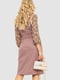 Сукня-жакет пудрового кольору з принтом | 6664795 | фото 4