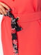 Сукня-жакет коралового кольору з принтом | 6664801 | фото 5