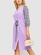 Сукня-жакет бузкового кольору з принтом | 6664804 | фото 3