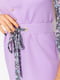 Сукня-жакет бузкового кольору з принтом | 6664804 | фото 5