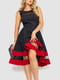 Сукня А-силуету чорного кольору | 6664817 | фото 2