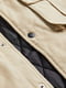 Куртка-рубашка светло-бежевая | 6665401 | фото 2