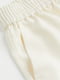 Атласні штани розкльошені молочного кольору | 6665434 | фото 2
