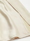 Светло-бежевое атласное платье в бельевом стиле | 6665650 | фото 2