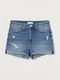 Шорты джинсовые светло-синие | 6665868 | фото 2