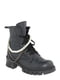 Ботинки черные кожаные | 6666062 | фото 3