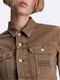 Джинсовая коричневая  куртка | 6673242 | фото 2