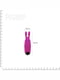 Віброкуля Pocket Vibe Rabbit Pink зі стимулювальними вушками | 6666182 | фото 2