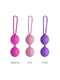 Вагінальні кульки Geisha Lastic Balls Mini Pink (діаметр 3,4 см) | 6666189 | фото 4