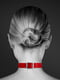 Чокер з кільцем для повідця Bijoux Pour Toi - FETISH Red, екошкіра | 6667185 | фото 2