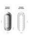 Вібромастурбатор  Flip Zero Electronic Vibration White, змінна інтенсивність, розкладний | 6667261 | фото 2