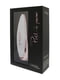 Люксовий вакуумний стимулятор Luxury Pret-a-Porter White зі вставкою з шкіри | 6667535 | фото 2