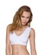 Спортивний топ з еластичної бавовни Passion PS005 TOP white, size L | 6668827