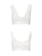 Спортивний топ з еластичної бавовни Passion PS005 TOP white, size L | 6668827 | фото 5