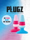 Анальна пробка - Plugz Butt Plug Colors Nr. 1 | 6669063 | фото 5