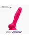 Двошаровий фалоімітатор з вібрацією  Vetus Vibro Pink (Model 1 size 8in), (діаметр 4,2см) | 6669148