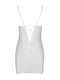 Сорочка з вирізами на грудях + стрінги LOVELIA CHEMISE white L/XL - Passion | 6669212 | фото 6