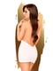 Міні-сукня з хомутом та глибоким декольте Penthouse - Heart Rob White XL | 6669622 | фото 2
