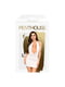 Міні-сукня з хомутом та глибоким декольте Penthouse - Heart Rob White XL | 6669622 | фото 4