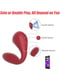 Вакуумний вагінально-кліторальний стимулятор Magic Motion Bobi Red, керування зі смартфона | 6669968 | фото 4