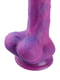 Фалоімітатор 8.2″ з вібрацією для секс-машин Purple Silicone Dildo with Vibe, KlicLok | 6670328 | фото 5