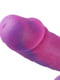 Фалоімітатор 8.2″ з вібрацією для секс-машин Purple Silicone Dildo with Vibe, KlicLok | 6670328 | фото 6