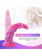 Фантазійний фалоімітатор 10.12″ для секс-машин Silicone Dildo rose Monster Series, KlicLok | 6670331 | фото 3