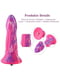 Фалоімітатор для секс-машин 10.3″ Silicone Monster Dildo Series, система кріплення KlicLok т | 6670332 | фото 2