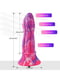 Фалоімітатор для секс-машин 10.3″ Silicone Monster Dildo Series, система кріплення KlicLok т | 6670332 | фото 3