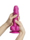 Реалістичний фалоімітатор  Sliding Skin Realistic Dildo Fuchsia - S, ефект рухливої шкіри | 6670370 | фото 2