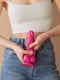 Реалістичний фалоімітатор  Sliding Skin Realistic Dildo Fuchsia - S, ефект рухливої шкіри | 6670370 | фото 5