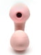 Вакуумний вібратор Tina Mini Light Pink вагінально-кліторальний | 6670535 | фото 3