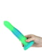 Фалоімітатор, що світиться в темряві,  Rave 8″, Glow in the Dark Dildo Blue Green (20,3 см) | 6670811 | фото 5