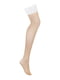 Панчохи з широкою резинкою Obsessive Heavenlly stockings XL/2XL | 6672020 | фото 3