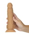 Фалоімітатор Dual Density Silicone Dildo Caramel 8″ з присоскою (діаметр 4,3 см) | 6672078 | фото 6