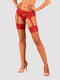 Панчохи під пояс із широким мереживом Obsessive Lacelove stockings M/L | 6672464