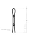 Ерекційне кільце Nexus FORGE Double Adjustable Lasso - Black | 6672500 | фото 4