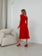 Витончена сукня червоного кольору | 6679140 | фото 2