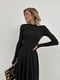 Витончена сукня чорного кольору | 6679141 | фото 4