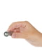 Віброкуля First-Class Bullet 2.5″ with Key Chain Pouch, Silver (9 режимів вібрації) | 6670810 | фото 4