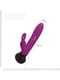 Вібратор з обертанням стовбура Mini Bonnie з петелькою для пальчика фіолетовий | 6673465 | фото 2